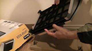 Fellowes Adjustable Laptop Riser Unboxing and Review