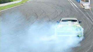 Mobara Twin Circuit Extreme Drift Pit in　 茂原ツインサーキット　ドリフト　豪快なピットイン