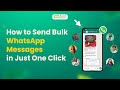 The Ultimate Guide to Bulk WhatsApp Messaging using WhatsApp Business API