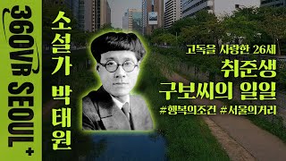 [360VR서울+] ※가로모드※ 🏻 목적 없는 길 위에서, 취준생 구보씨의 일일 ✒️ | 해설과 함께 감상하기🔉