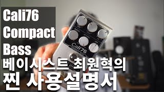 CALI76 COMAPCT BASS 찐 사용설명서(feat.베이시스트 최원혁)