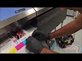 roland soljet pro4 xr 640 wide format eco solvent inkjet printer and cutter print test