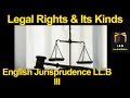 concept of legal rights english jurisprudence