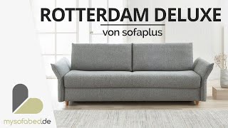 ROTTERDAM DELUXE Schlafsofa von sofaplus - mysofabed.de