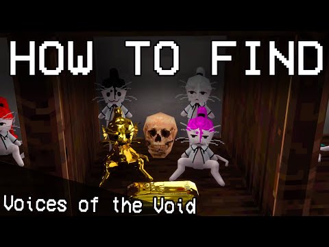 How to find a Magenta, White, Black, Gold bar & Gold Argemia plushes︱Voices of the Void