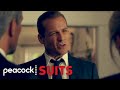 Harvey Loses His Temper at His Dad's Funeral | Suits