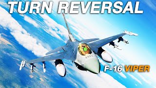 F-16 Viper Turn Reversal Vs F-14 Tomcat | Digital Combat Simulator | DCS |