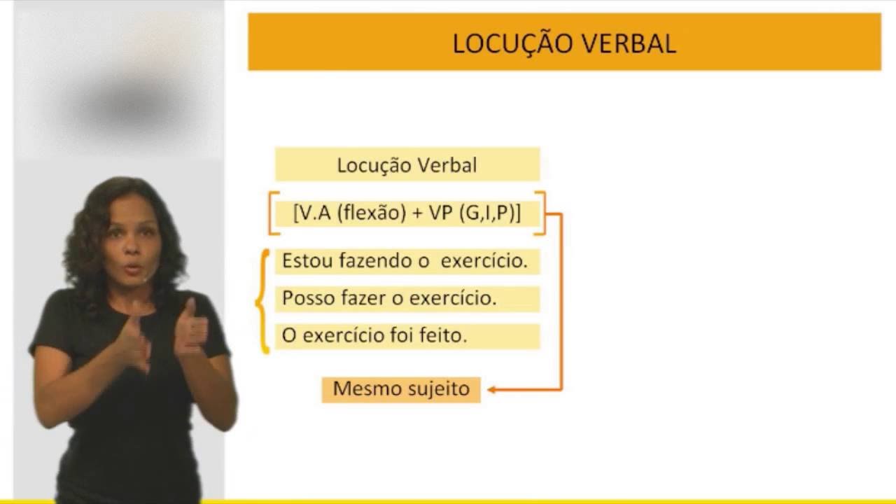 O Que E Locucao Verbal