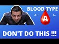 THE BLOOD TYPE DIET || Blood Type A ( A- & A+ )