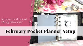 February 2023 Moterm Pocket Ring Planner Setup