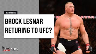 Brock Lesnar RETURNING to UFC? | Cormier OFFICIALLY RETIRES | The Timeline | MMA Latest