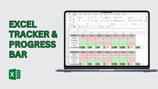 How to Create a Tracker in Excel with Progress Bars