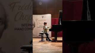 Premiul I la International piano competition Frederic Chopin