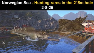 Russian Fishing 4, Norwegian Sea - Hunting rares in the 215m hole 2-8-25