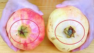 If a pomegranate is sweet or not, just take a look here and you'll know.