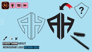 The Shield Logo Design Process | Design Any Logo Letters In Shield