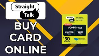 HOW TO BUY STRAIGHT TALK CARD ONLINE (2026)