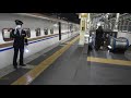 【4k】新幹線高崎駅カラーＬＥＤ発車標＆布袋寅泰氏の発車メロディーの様子