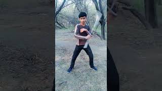 Ninja nunchaku spin || nunchaku skills martial arts #shorts #trending #nunchaku