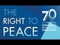 IGE Talks: The Right to Peace