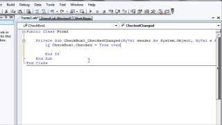 If Statement in Visual Studio 2008