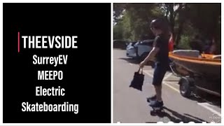 Surrey EV Meepo Skateboard fun