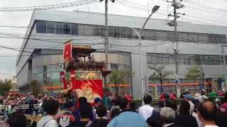 第八回半田山車祭り 亀崎地区 力神車