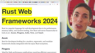 Rust Web Frameworks 2024