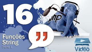 Funções String em PHP (Parte 1) - Curso PHP Iniciante #16 - Gustavo Guanabara