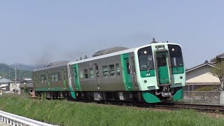 JR四国 1500形1558+1566 徳島行 府中～石井通過