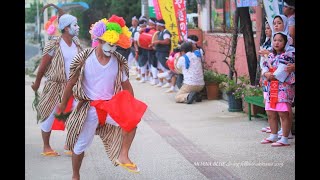 沖縄エイサー・チョンダラーの舞。恩納村恩納