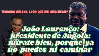 ABAHA TV|| Es abucheado en Angola el tirano Teodoro Obiang Nguema Mbasogo de Guinea Ecuatorial