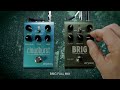 dual pedal demo strymon brig with the strymon cloudburst