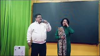 जानेजाना ओ जानेजना,जब जब तेरी सूरत देखूं प्यार सा दिल में जागे- Cover song by Manav \u0026 Reshma ji