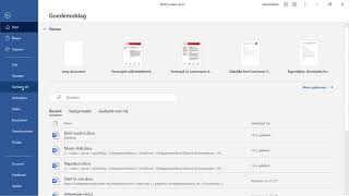 Word - Eigen sjablonen maken \u0026 gebruiken