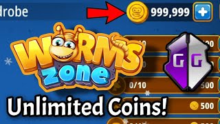 Worms Zone With GameGuardian! (Unlimited Coins!)