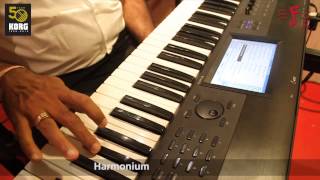 KORG Krome Demonstration - Indian Sounds \u0026 Tones