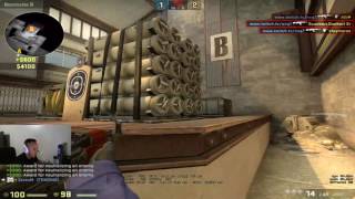 CS:GO MM NXQ \\\\ 1v5 Ace with last second defuse! AK-47 + Five-Seven \\\\ 12-03-16