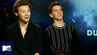 Harry Styles \u0026 DUNKIRK Cast Answer YOUR Fan Questions | MTV Movies