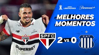 SÃO PAULO 2 x 0 TALLERES - CONMEBOL LIBERTADORES 2024 | Paramount Plus Brasil
