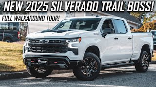 New 2025 Chevy Silverado Trail Boss | Interior and Exterior Details!