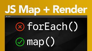 Render DOM Nodes with .map() | Practicing JavaScript