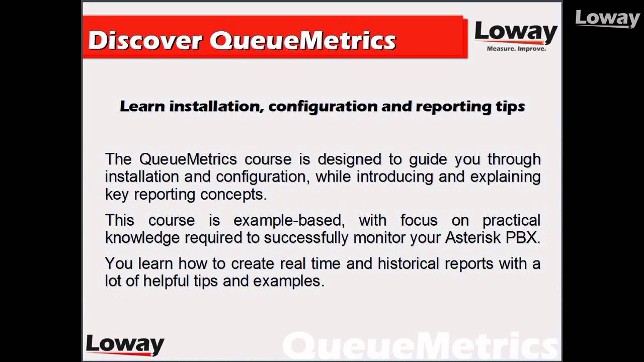 Queuemetrics Monitor For Asterisk Training Program Youtube