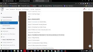 How to navigate courses