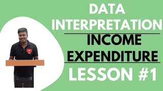Income & Expenditure (Data Interpretation) | Lesson-1(Introduction) | Quantitative Aptitude