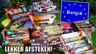 VEEL VUURWERK UIT BELGIË AFSTEKEN | AW FIREWORKS