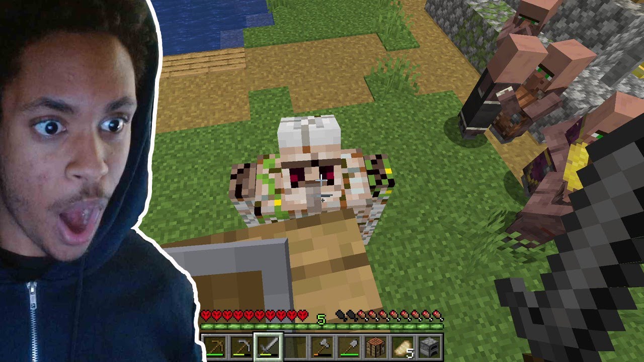 Playing Hardcore Minecraft For The First Time Youtube