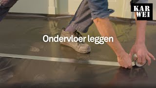 KARWEI | Ondervloer leggen