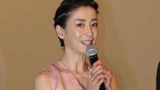 宮沢りえ「ゴール見え始めた」と感慨　映画「紙の月」舞台あいさつ(1)【第27回東京国際映画祭】