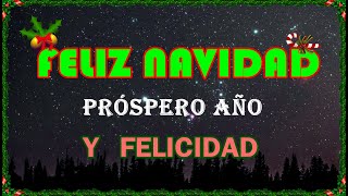 Feliz Navidad, próspero año y felicidad (en español) con letra by Martín Calvo